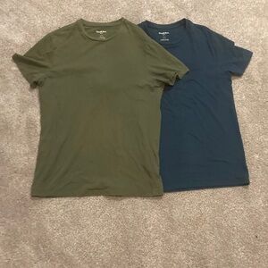 Goodfellow & Co Short Sleeve Tee lot - Olive and Navy